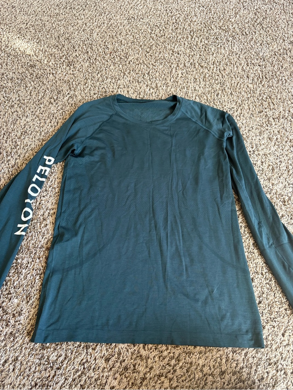Lululemon x Peloton Swiftly Tech Long-Sleeve Crew Top - Deep Teal